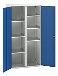 Verso 1050x550x2000H Partitioned Cupboard 6 Shelf Bott Verso Basic Tool Cupboards Cupboard with shelves 56/16926580.11 Verso 1050x550x2000H Kitted Partn Cupd.jpg